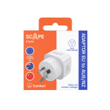 Plug adapter Scape Travel 850AU Plastic 10 A