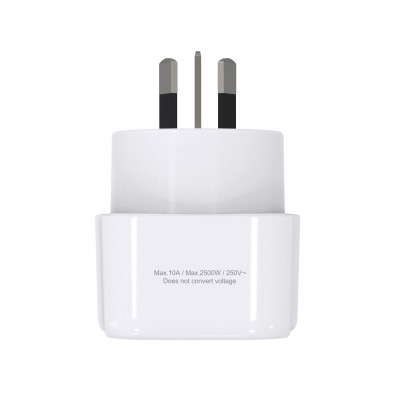 Plug adapter Scape Travel 850AU Plastic 10 A