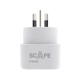 Plug adapter Scape Travel 850AU Plastic 10 A
