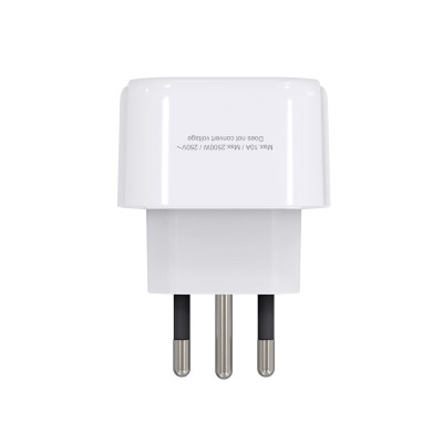 Plug adapter Scape Travel 850IT Plastic 10 A