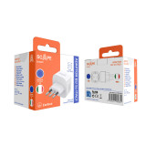 Plug adapter Scape Travel 850IT Plastic 10 A