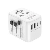 Plug adapter Scape Travel 621UC Plastic