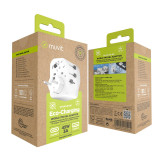 Plug adapter Muvit for Change Plastic 45 W