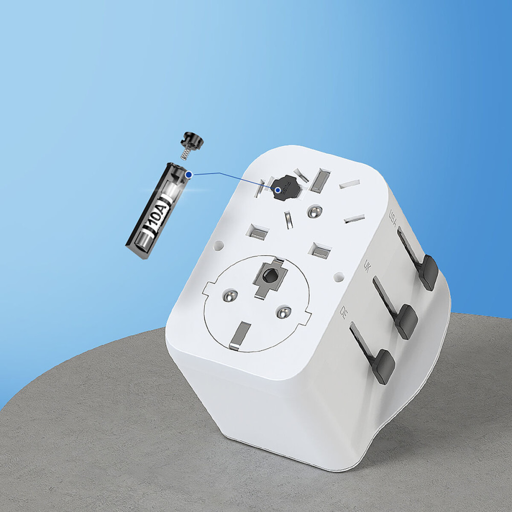 Plug adapter Muvit for Change Plastic 45 W