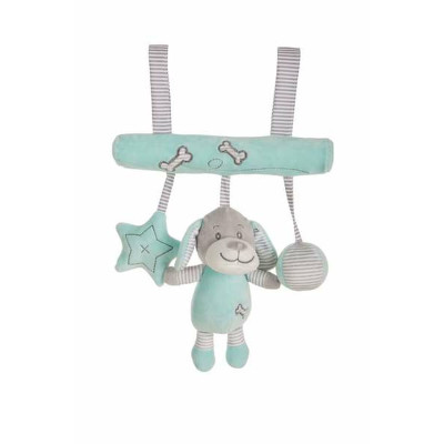 Door Hanger Green Dog 25cm Fluffy toy