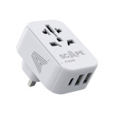 Plug adapter Scape Travel 830C-UK Plastic 150 W