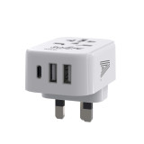 Plug adapter Scape Travel 830C-UK Plastic 150 W