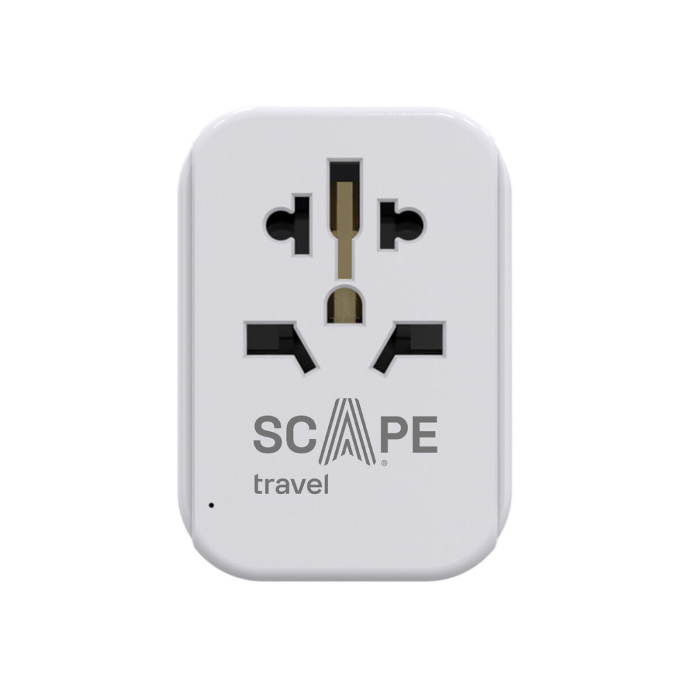 Plug adapter Scape Travel 830C-UK Plastic 150 W