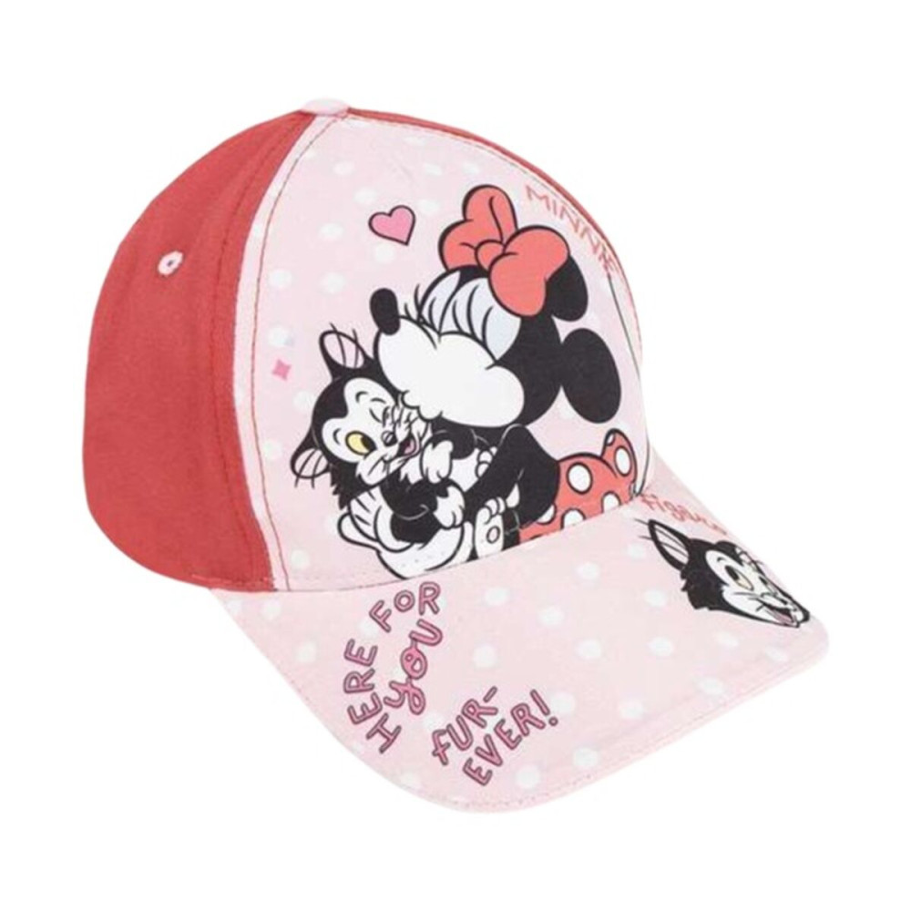 Child Cap Minnie Mouse Red