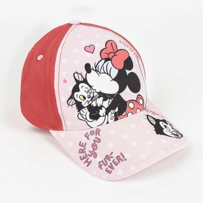 Child Cap Minnie Mouse Red