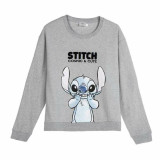 Women’s Sweatshirt without Hood Stitch Grey