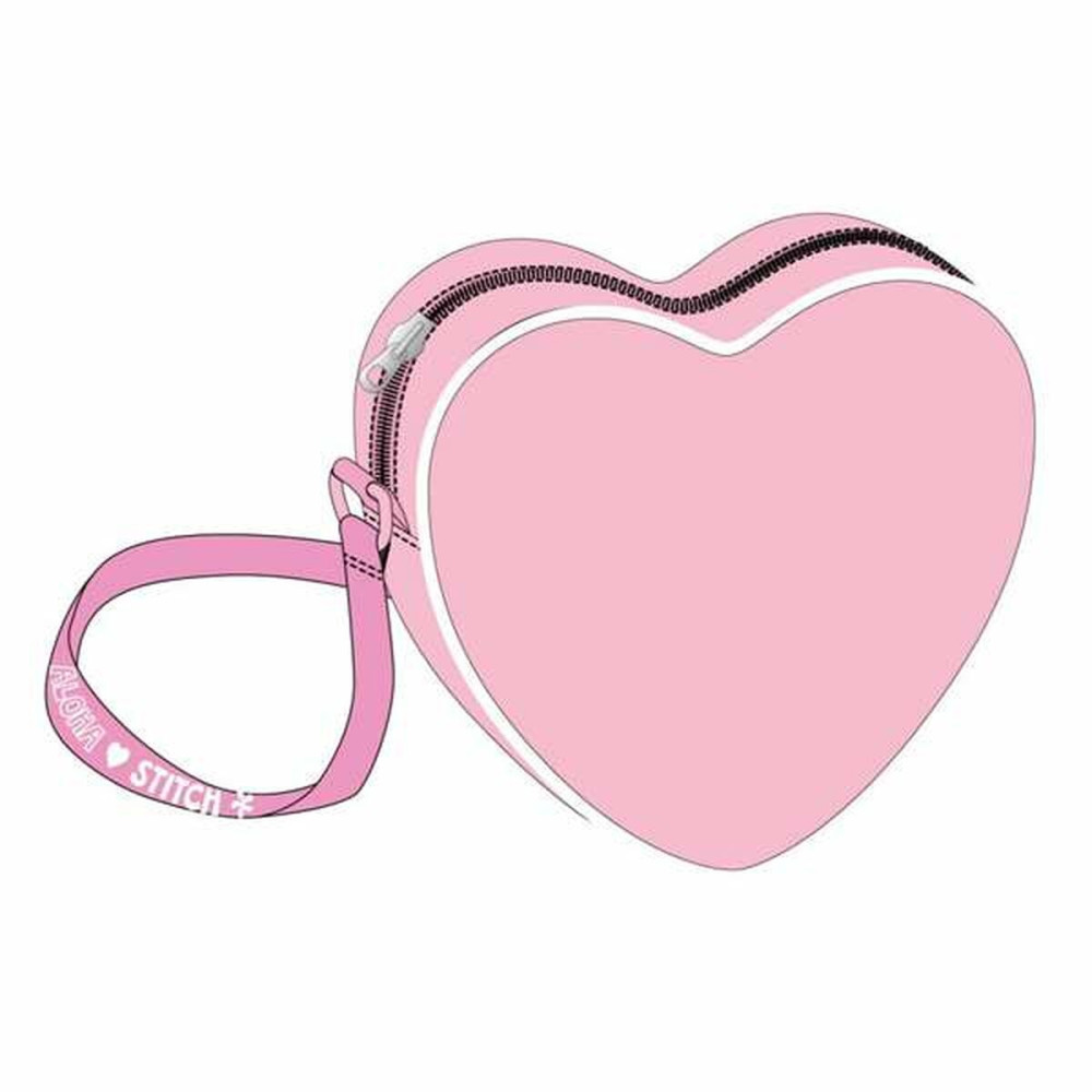 Shoulder Bag Stitch Pink 15,0 x 14,0 x 4,0 cm