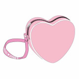 Shoulder Bag Stitch Pink 15,0 x 14,0 x 4,0 cm