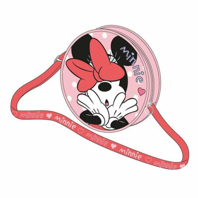 Shoulder Bag 3D Minnie Mouse Red 13 x 13 x 4 cm