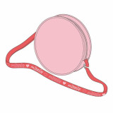 Shoulder Bag 3D Minnie Mouse Red 13 x 13 x 4 cm