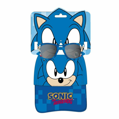 Set of cap and sunglasses Sonic 2 Pieces (53 cm)