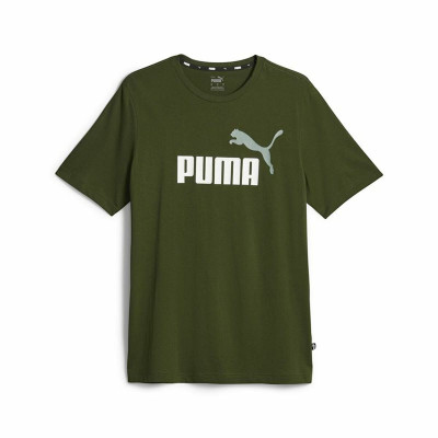 Short-sleeve Sports T-shirt Puma  Ess+ 2 Col Logo  (L)