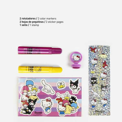 Stationery Set Hello Kitty Pink