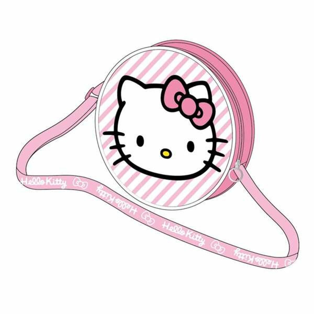 Shoulder Bag Hello Kitty Pink 13 x 13 x 4 cm