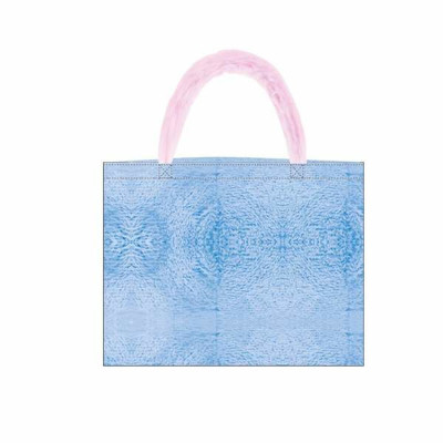 Shoulder Bag Stitch Blue