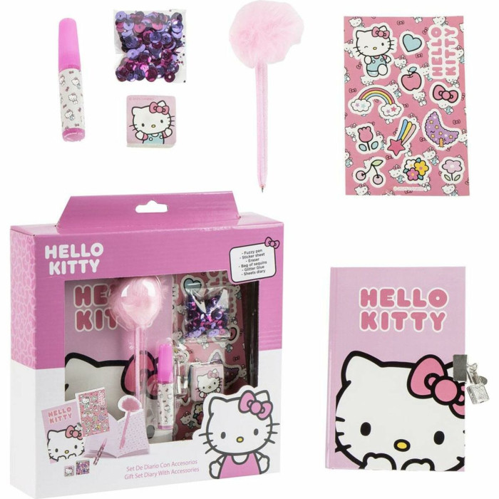 Stationery Set Hello Kitty Multicolour