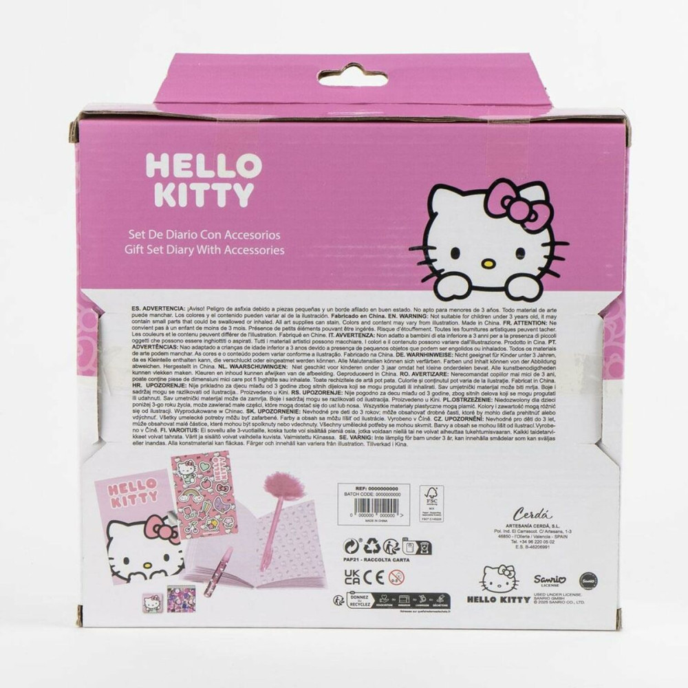 Stationery Set Hello Kitty Multicolour
