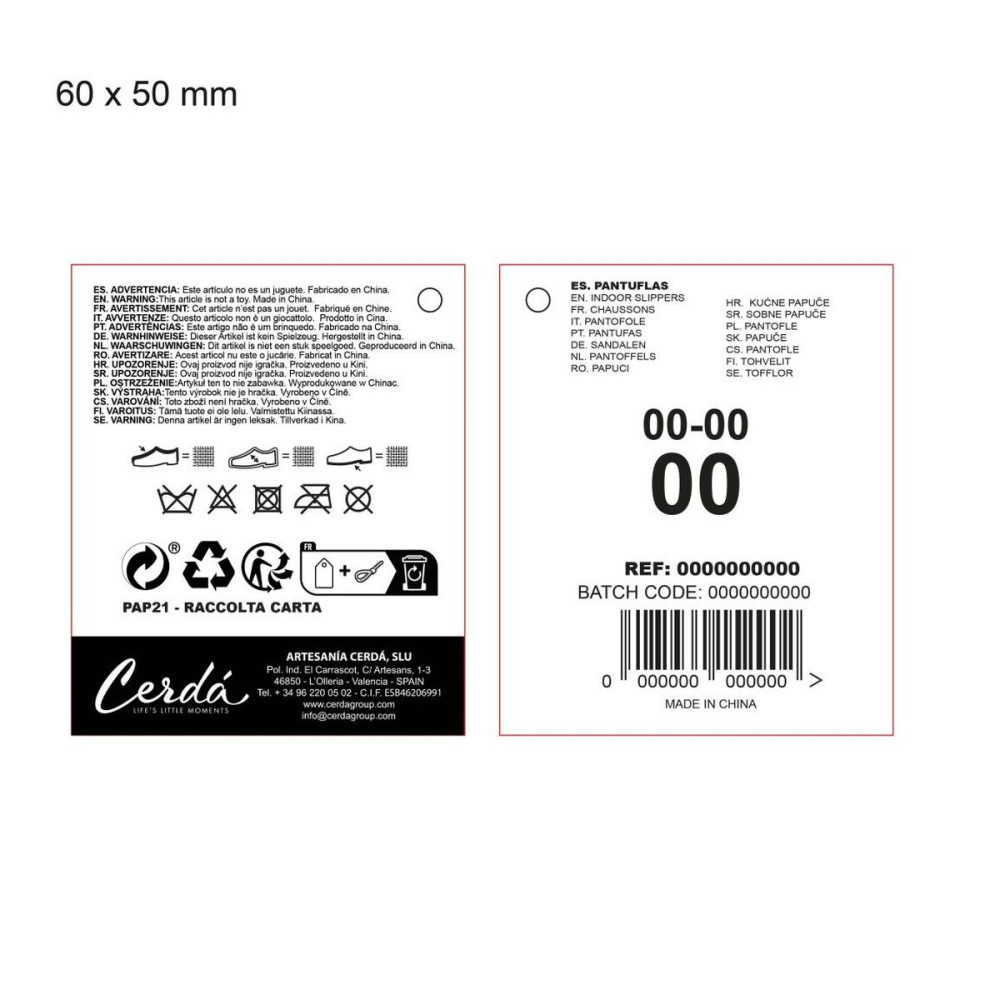 House Slippers Wicked Multicolour