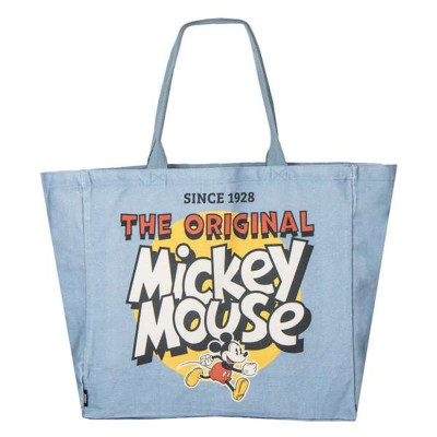 Shopping Bag Mickey Mouse Blue 48 x 43 x 17 cm
