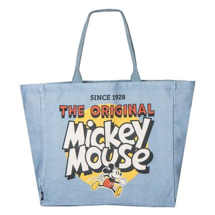 Shopping Bag Mickey Mouse Blue 48 x 43 x 17 cm