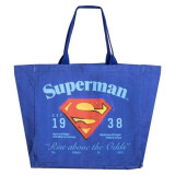 Shopping Bag Superman Dark blue 48 x 43 x 17 cm