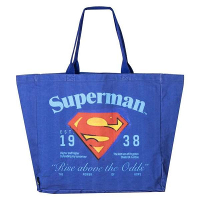 Shopping Bag Superman Dark blue 48 x 43 x 17 cm
