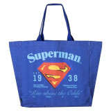 Shopping Bag Superman Dark blue 48 x 43 x 17 cm