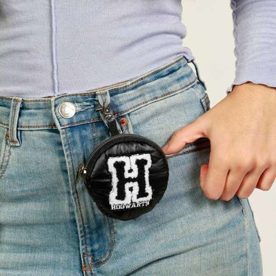 Purse Keyring Harry Potter Black