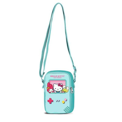 Shoulder Bag Hello Kitty Turquoise 19 x 13 x 3 cm