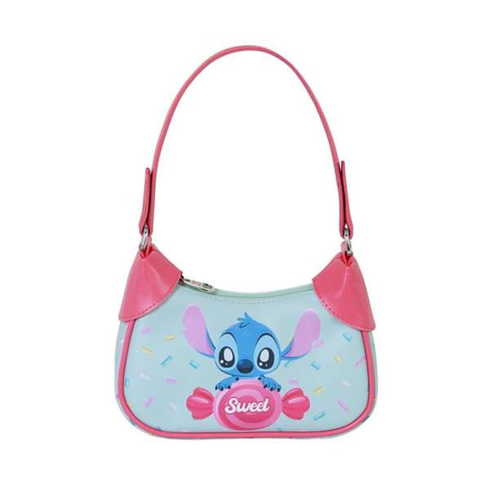 Shoulder Bag Stitch Blue 14,5 X 21,5 X 8 CM
