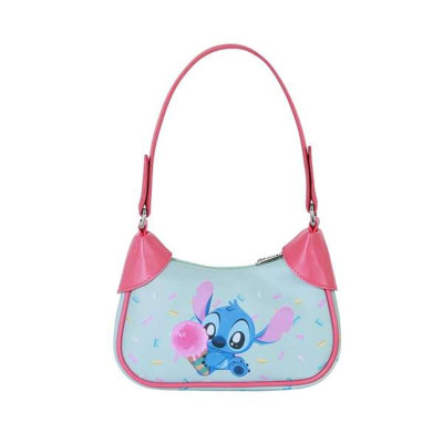 Shoulder Bag Stitch Blue 14,5 X 21,5 X 8 CM