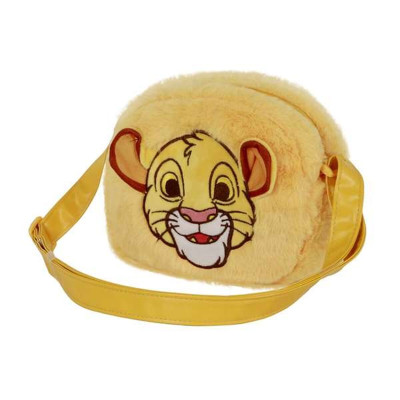 Shoulder Bag The Lion King Yellow 17 x 13 x 7 cm