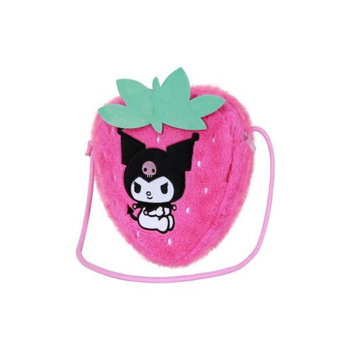 Shoulder Bag Kuromi Pink 22 x 22 x 8 cm