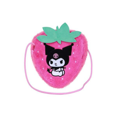 Shoulder Bag Kuromi Pink 22 x 22 x 8 cm