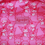 Shoulder Bag Kuromi Pink 22 x 22 x 8 cm