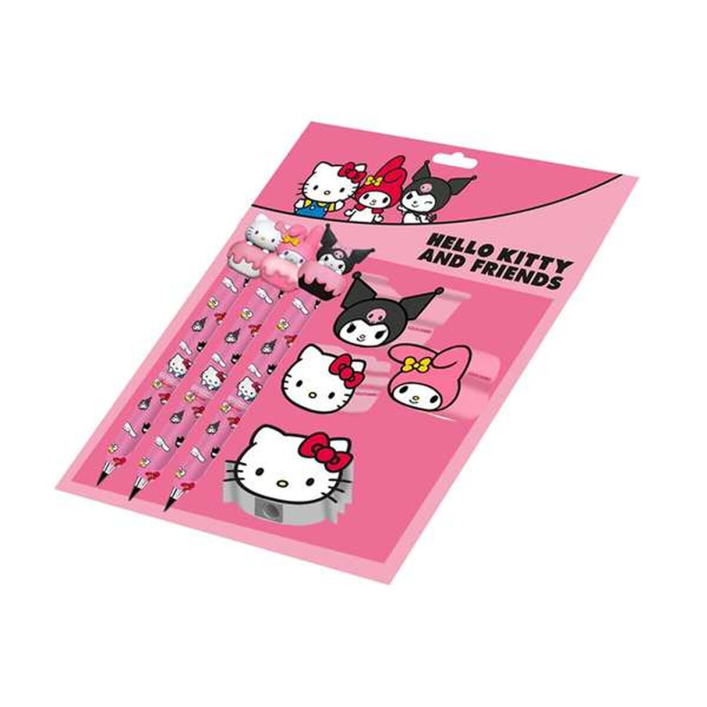 Stationery Set Hello Kitty Pink