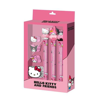 Stationery Set Hello Kitty Pink