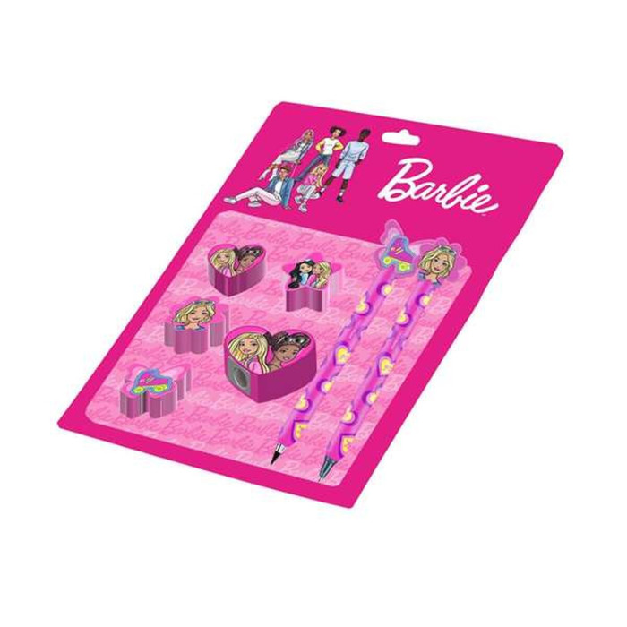 Stationery Set Barbie Pink