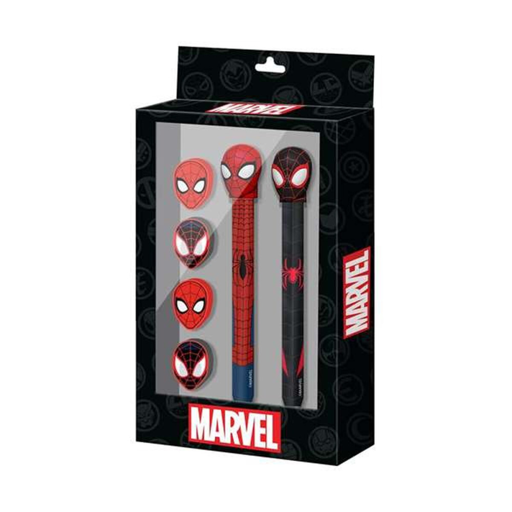 Stationery Set Spider-Man Red