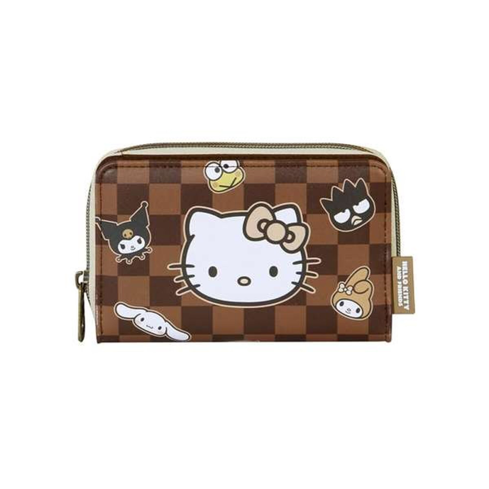 Purse Hello Kitty Brown 10 x 15 x 3 cm