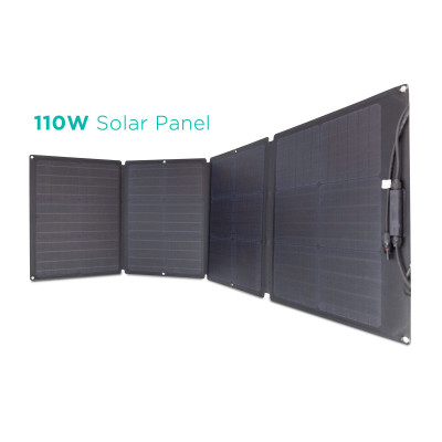 Photovoltaic solar panel Ecoflow 50022004 110W Foldable Portable