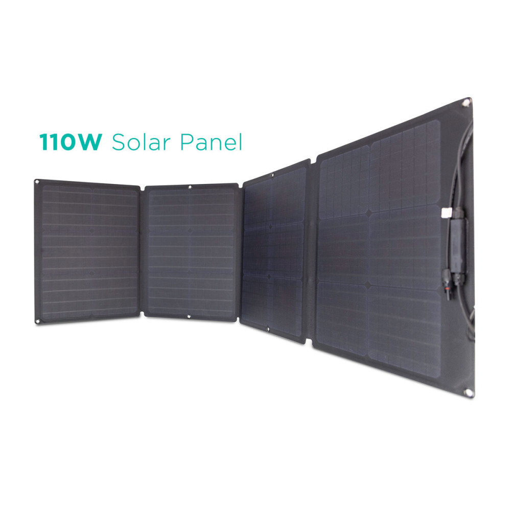 Photovoltaic solar panel Ecoflow 50022004 110W Foldable Portable