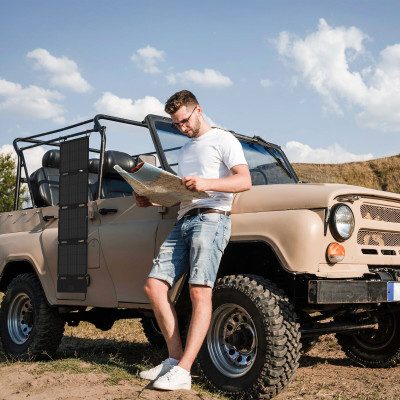 Photovoltaic solar panel Ecoflow EFSOLAR45-TYPE-C 45 W Portable Foldable