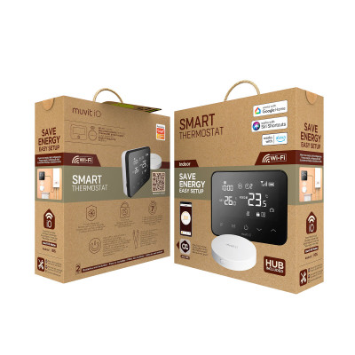 Thermostat Muvit iO White
