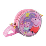 Shoulder Bag Peppa Pig Pink 13 x 13 x 4 cm